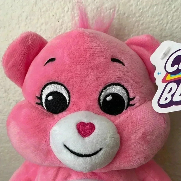 🆕Care Bears Pink Cheer Bear Soft Plushie 12”🆕 - Picture 3 of 8